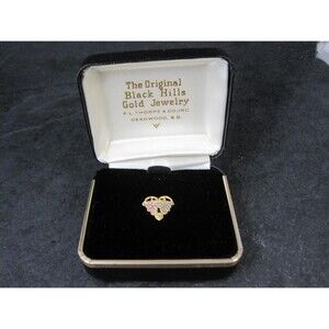 Vintage FL Thorpe Black Hills Gold Tie Tack
